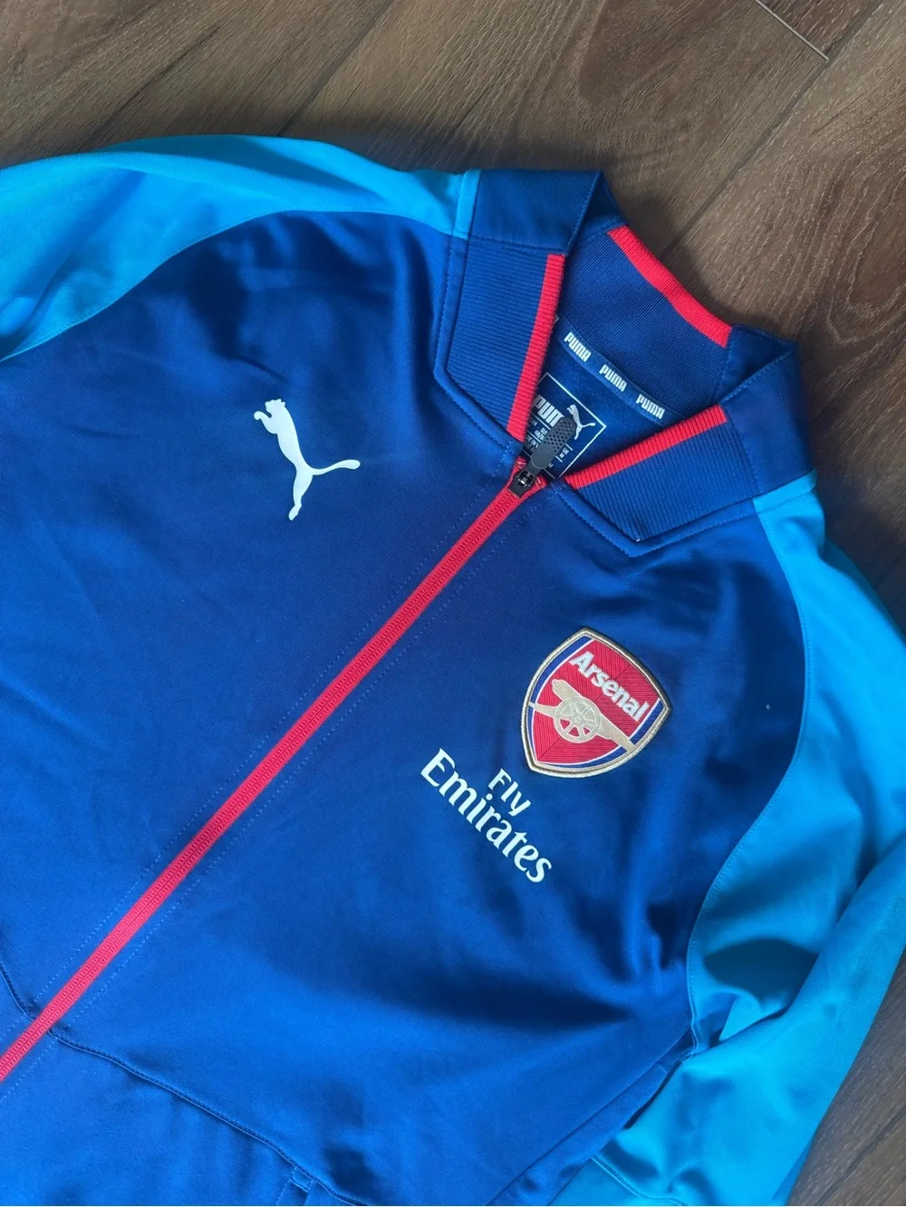2016-17 Puma Arsenal FC Official Full Zip Training Jacket Size M